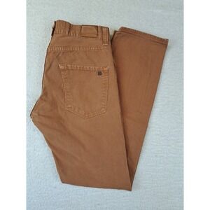 BenSimon Taylor Jeans Mens Size 30 x 31 Brown Straight 100% Cotton Argentina